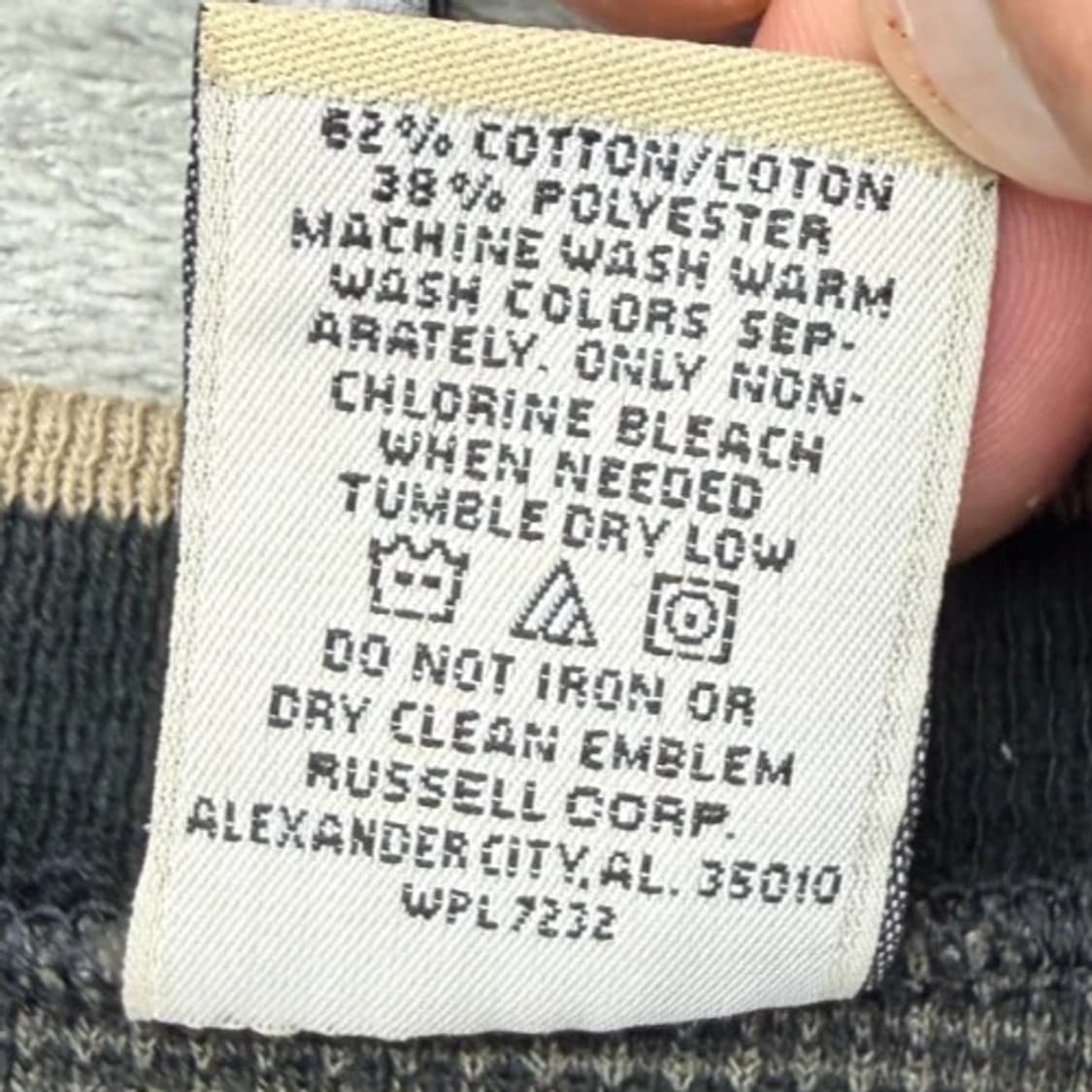 러셀 애슬레틱 빈티지 와플 니트 스웻셔츠 상품이미지2