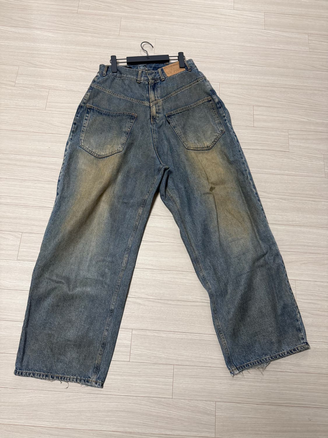 [2] 프로젝트gr 코티드 백워드 초판 데님 청바지 상품이미지3