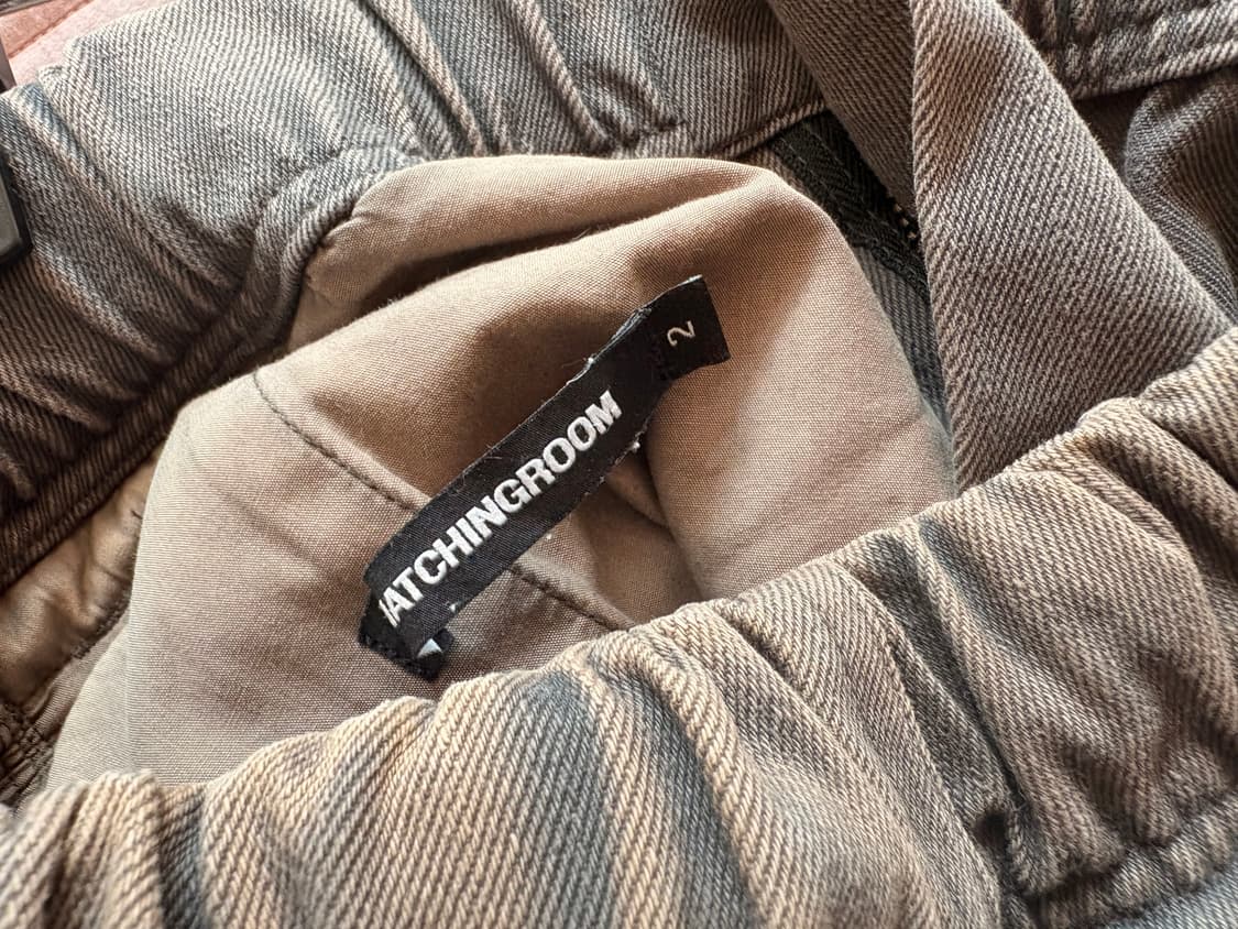 해칭룸 밀팬츠 차콜 2사이즈 상품이미지4