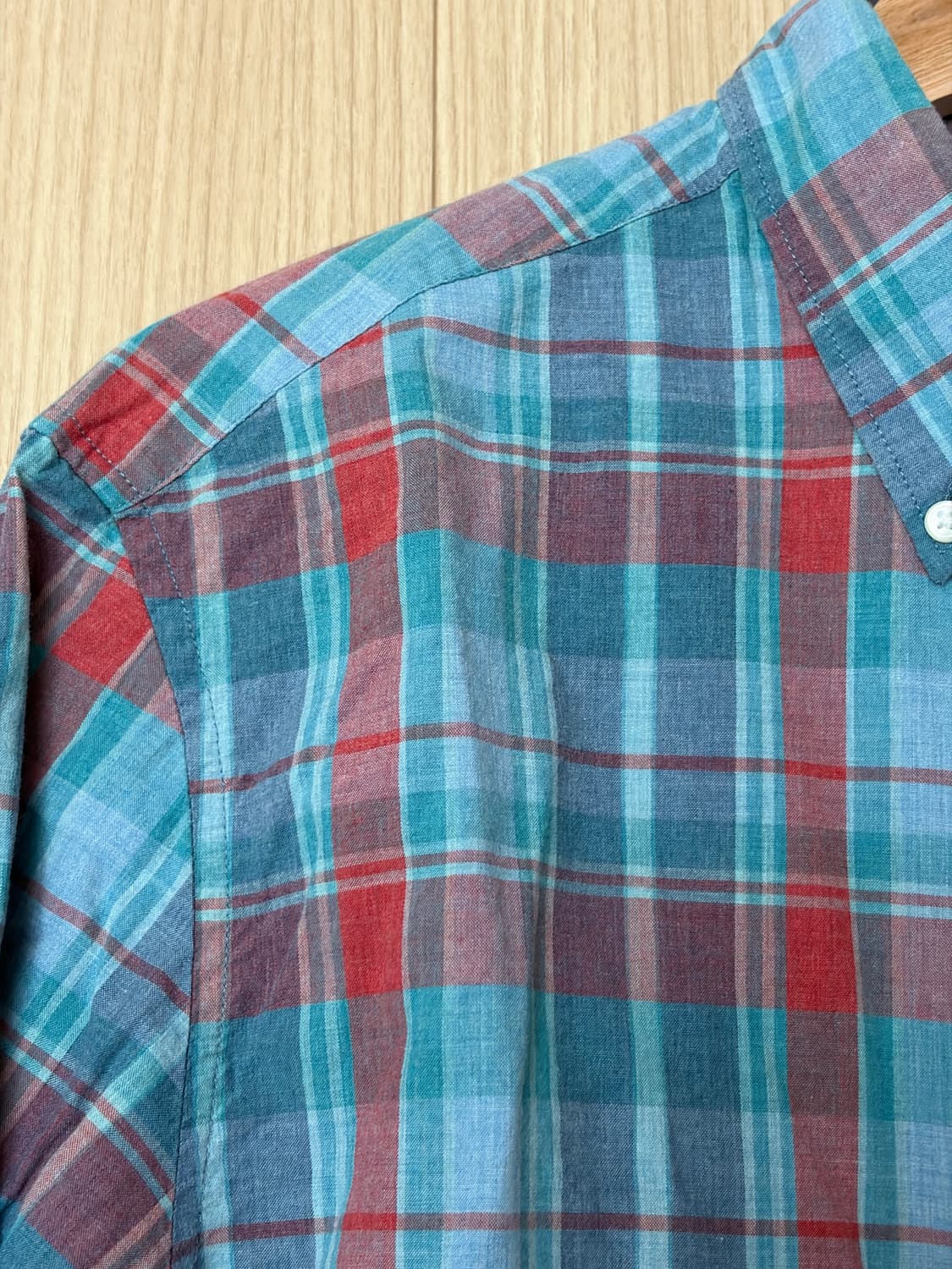 (상태최상/정품) 제이크루(J.Crew) 슬림핏 체크 셔츠 - M 상품이미지4