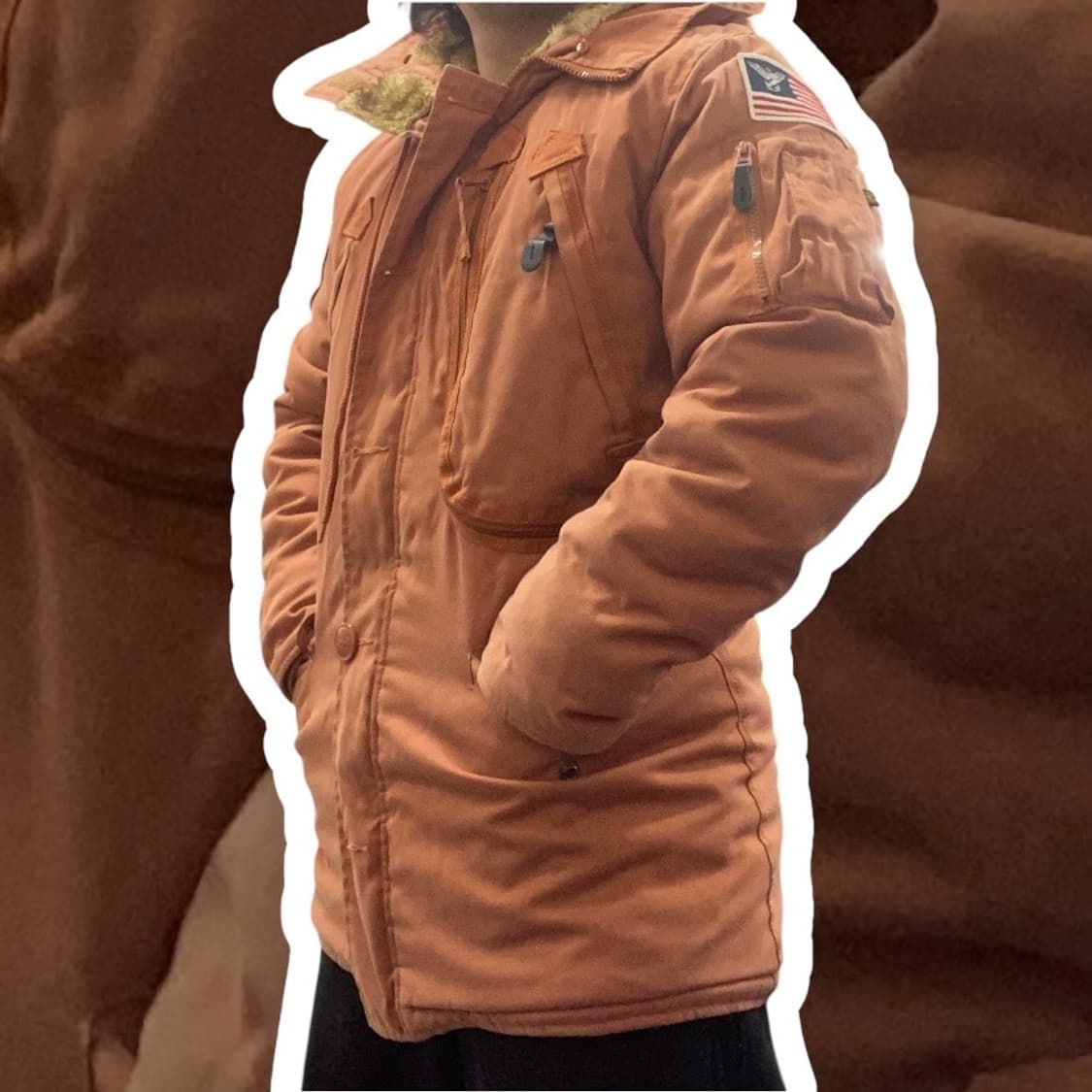 알파인더스트리 N-3B 파카 자켓 롱패딩 S V13 상품이미지1