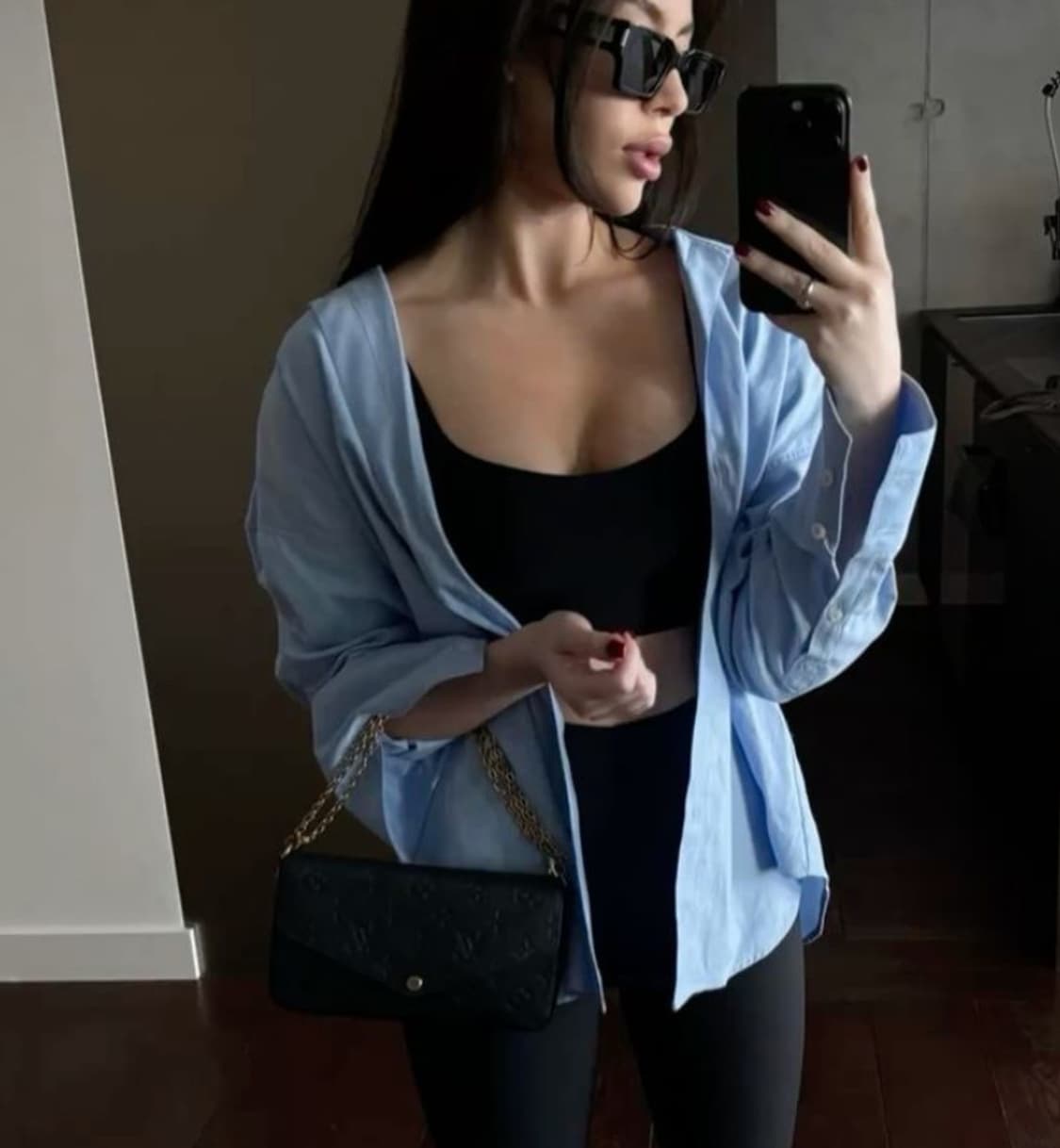 [상태s]루이비통 포쉐트 펠리시 앙프렝뜨 블랙 상품이미지2