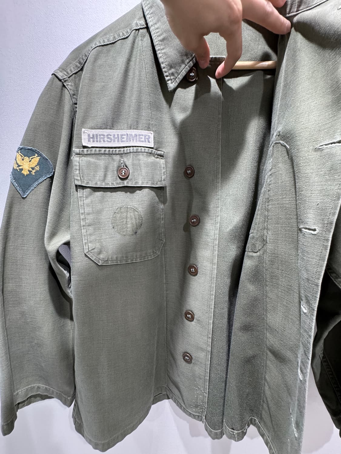US Army 1세대 OG 107 셔츠 상품이미지5