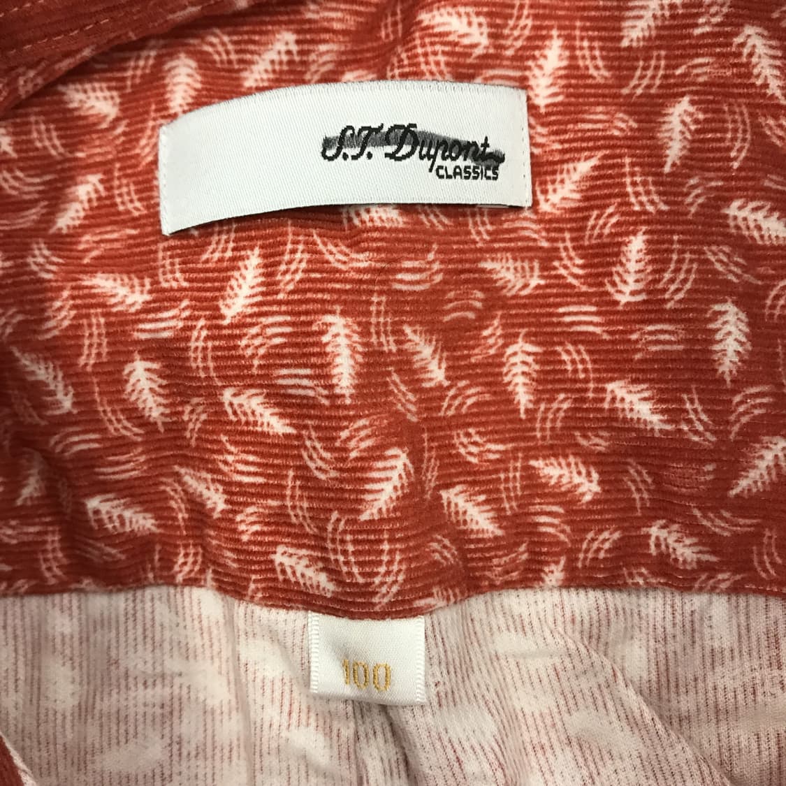 ST듀퐁 코듀로이 패턴셔츠 [100사이즈] 상품이미지5