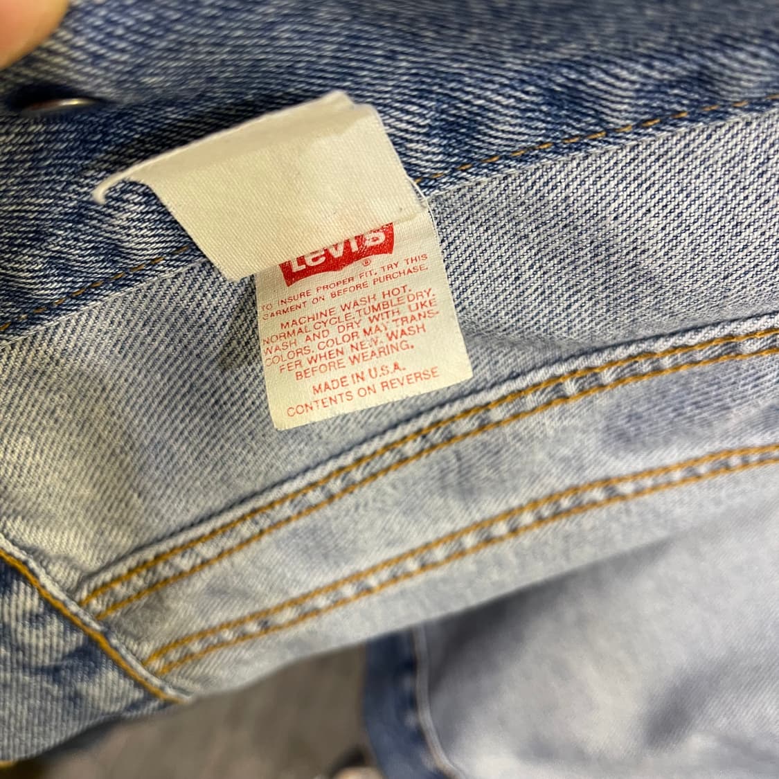 Levi's 70505-0217 made in usa 상품이미지5