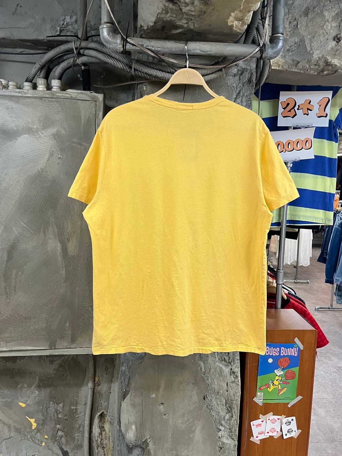 폴로 랄프로렌 베어 반팔티 옐로우 XL #csz3835 상품이미지2