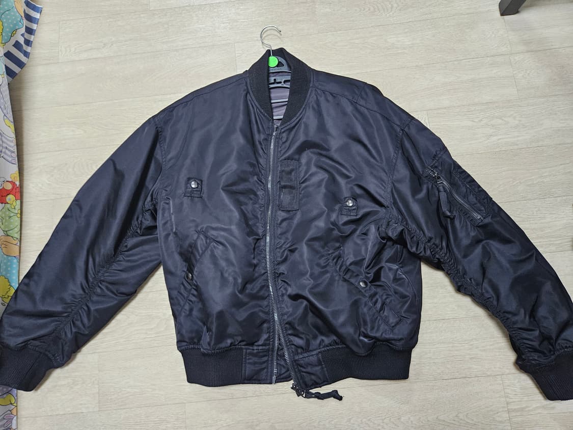 his 헤지스 ma-1 ma1 검정 마원 항공점퍼 상품이미지7