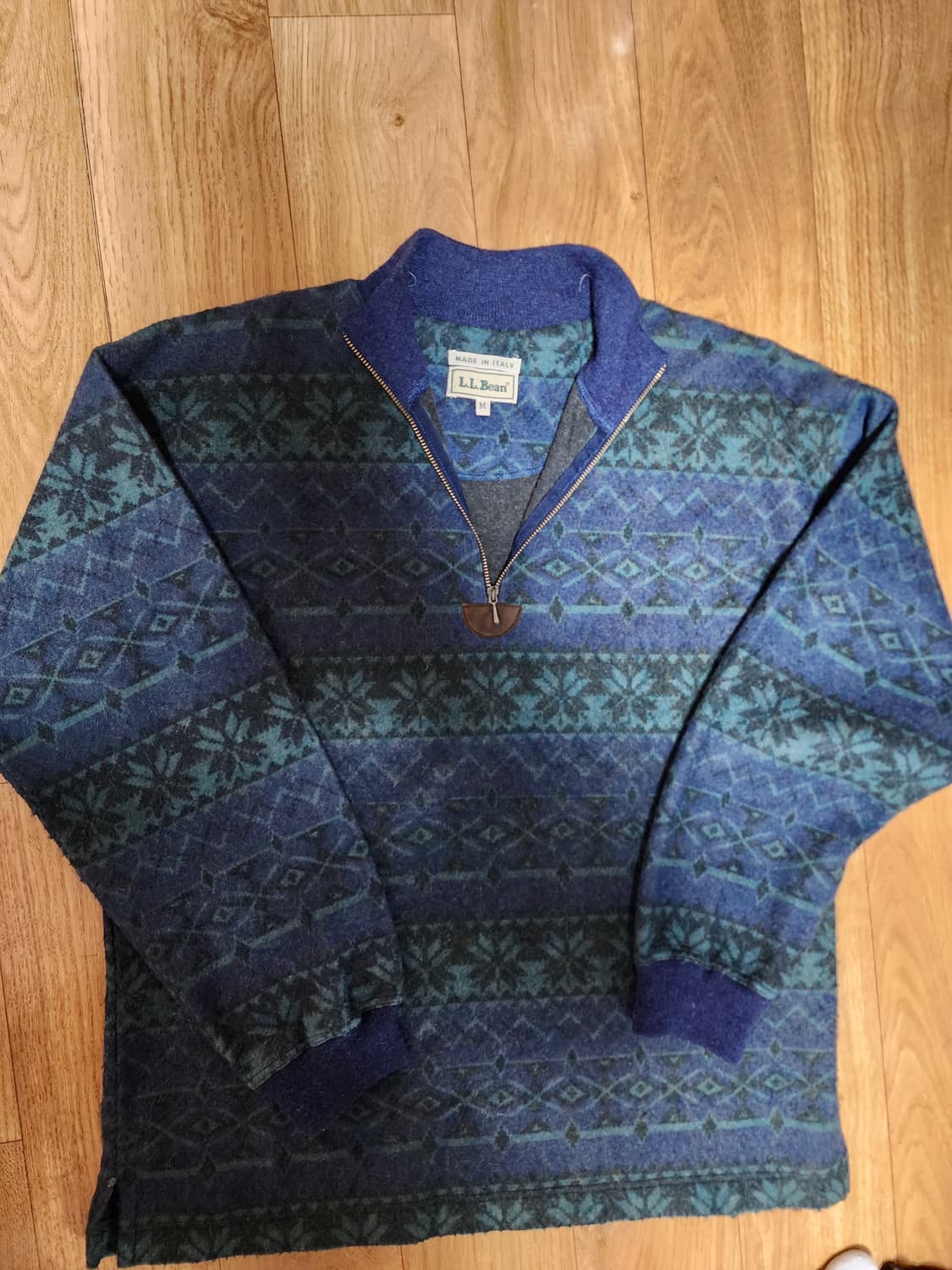 LLBEAN Half zip Sweater, M (95-100) 상품이미지1
