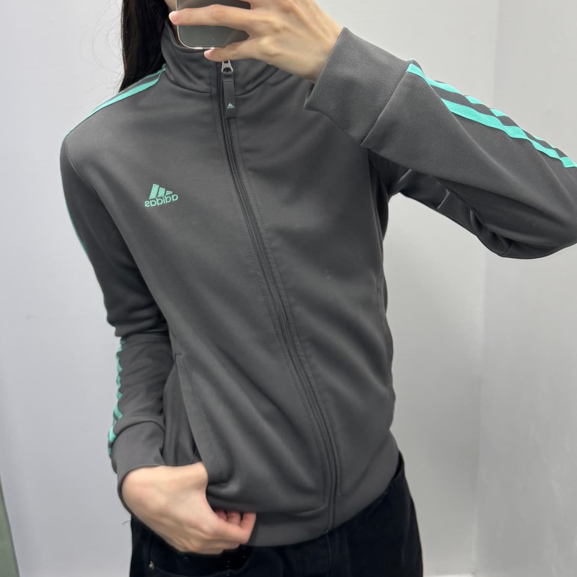 아디다스 민트 트랙탑 져지 그레이 상품이미지1