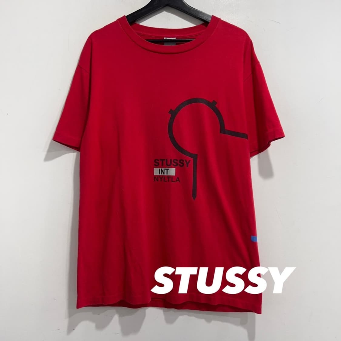 스투시 올드스쿨 프린팅 반팔티 상품이미지1