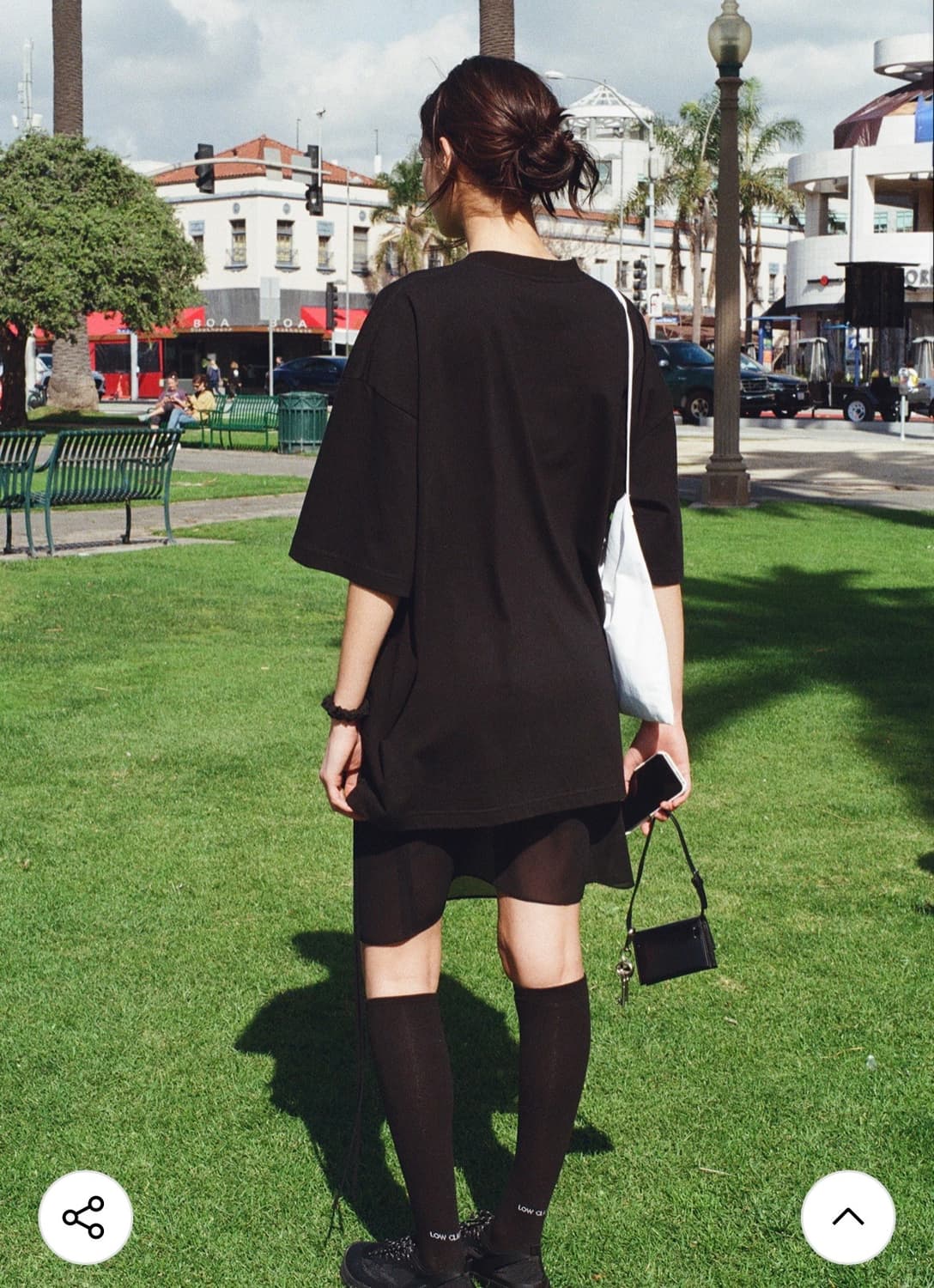 로우클래식 파크 오버사이즈 티셔츠 상품이미지6