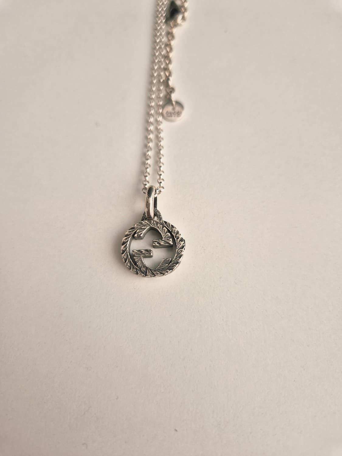 구찌 인터로킹 목걸이 상품이미지3