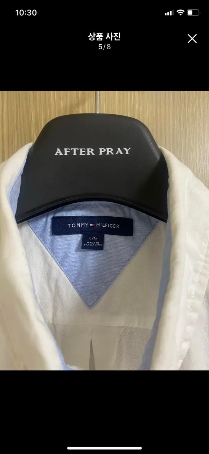 TOMMY HILFIGER 타미힐피거 옥스포드셔츠 L사이즈 상품이미지5