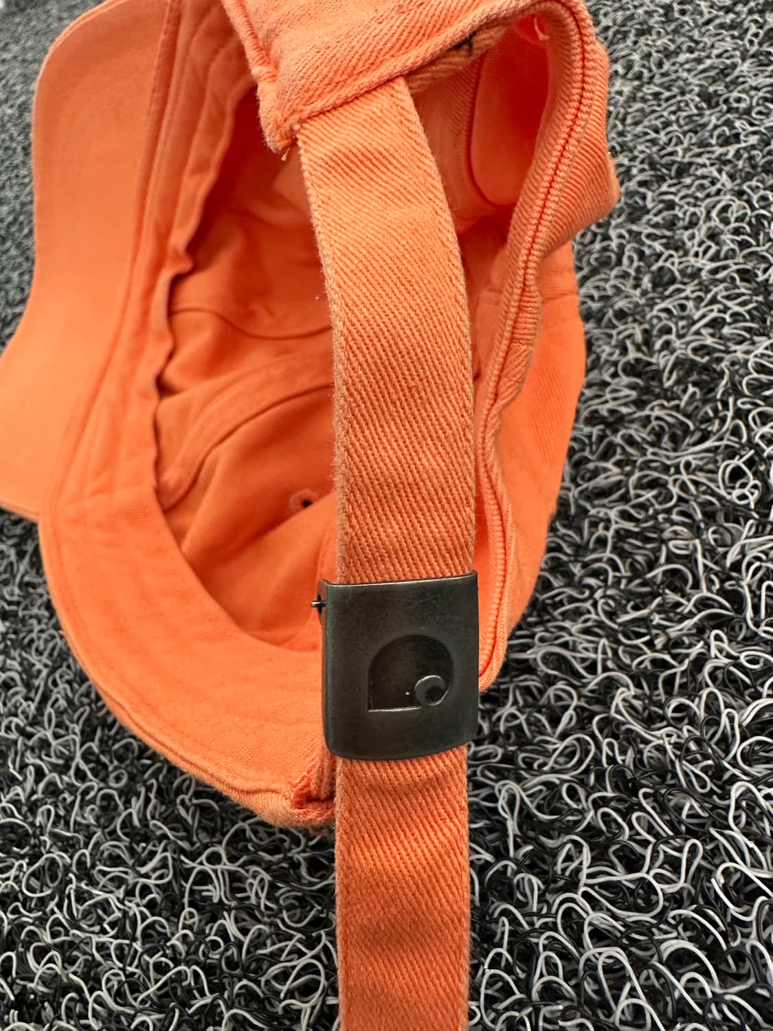 칼하트 메디슨 로고 볼캡 오렌지 상품이미지5