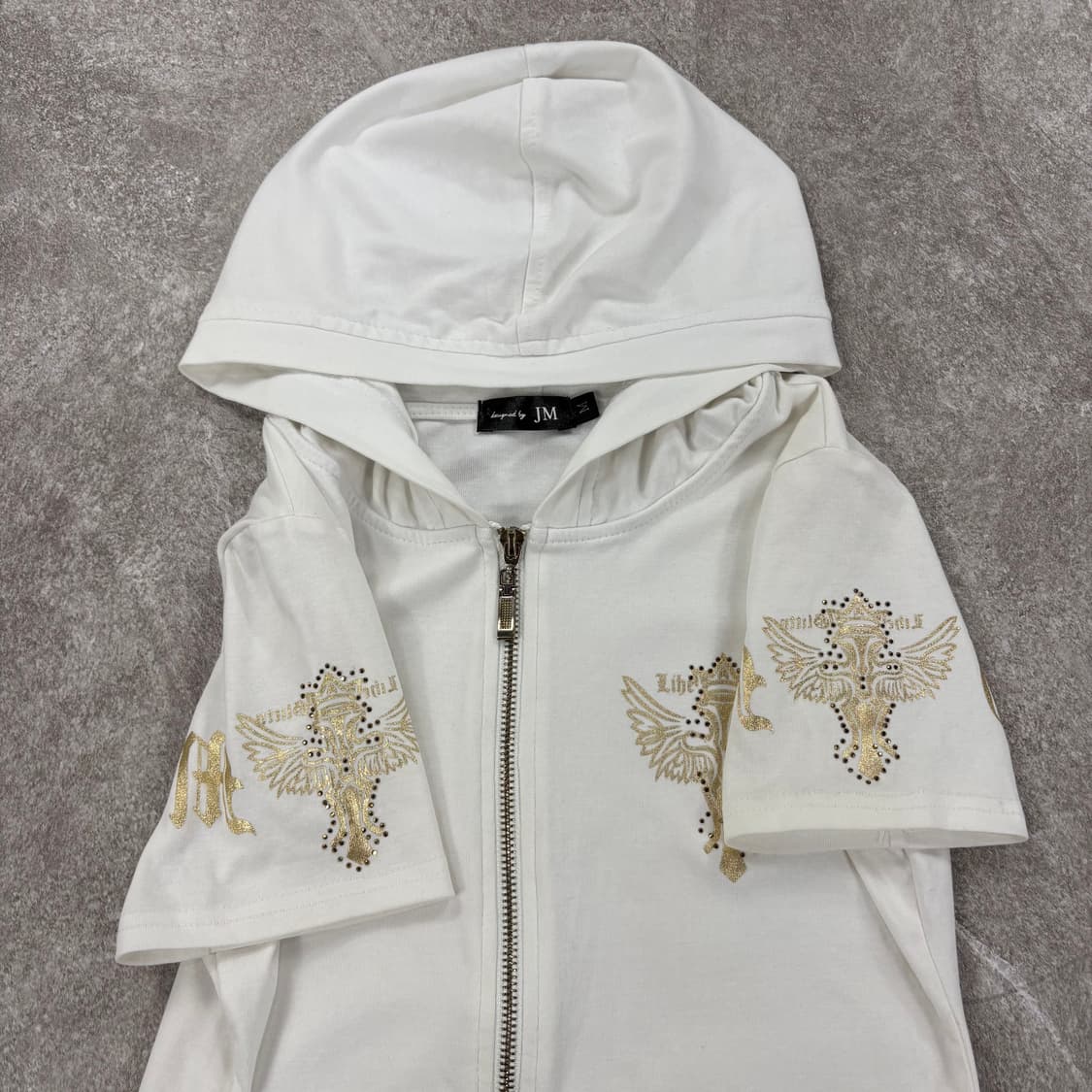 y2k punk Hooded zip-up 상품이미지2