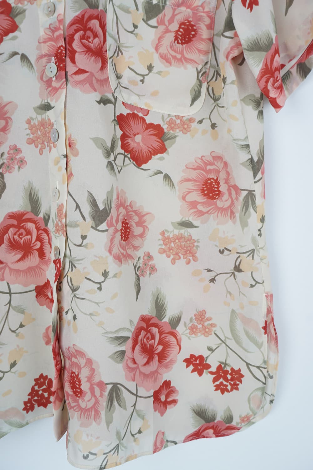 GERARD DAREL floral seethrogh shirt 상품이미지4