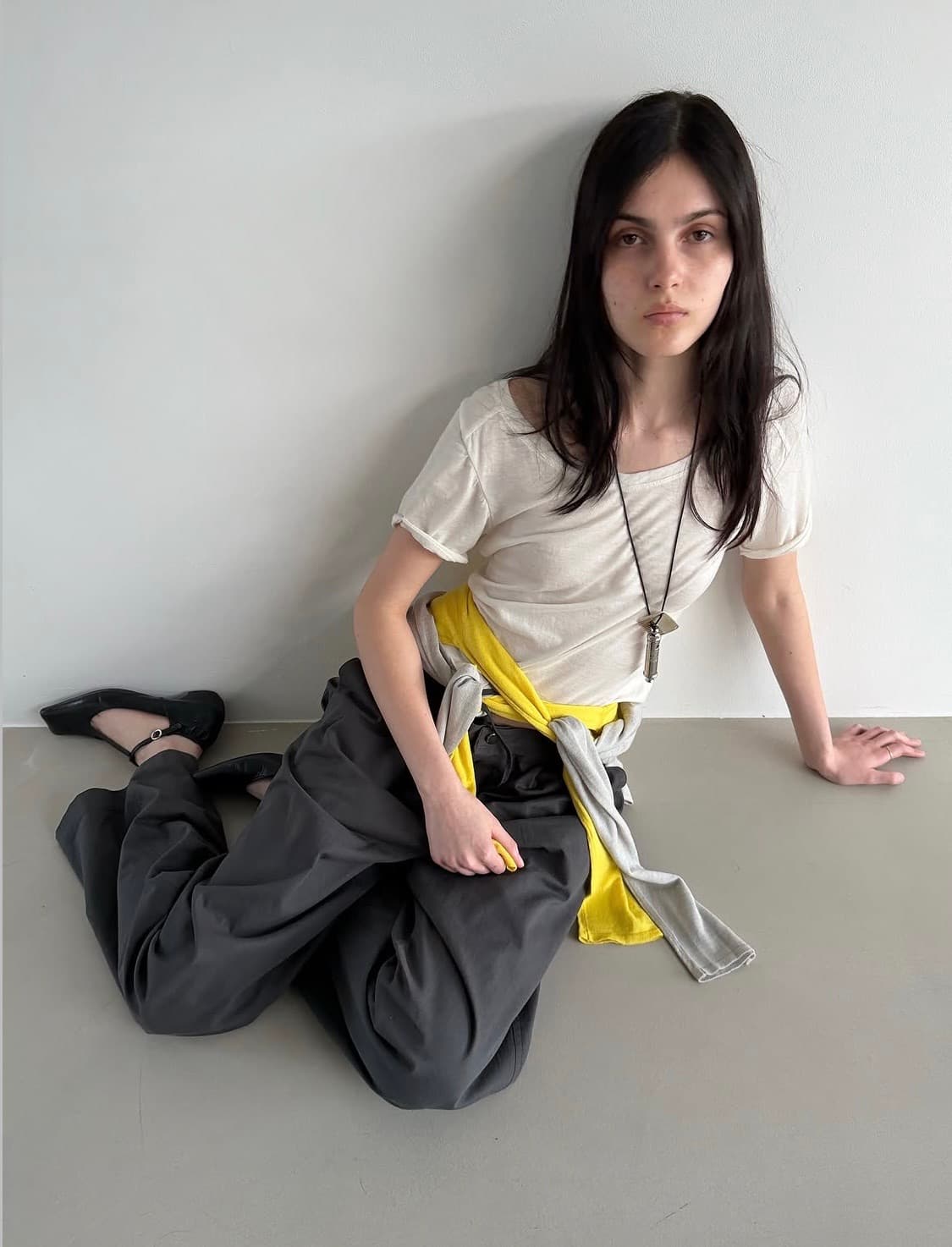 DRAWSTRING COTTON PANTS CC 상품이미지1