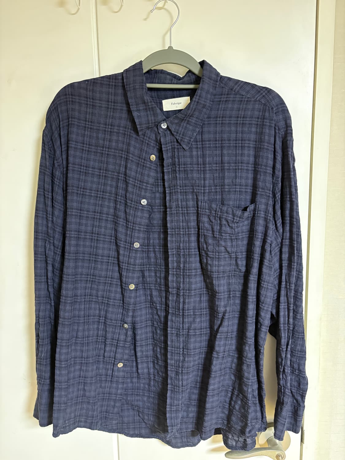 파브레가 카일리 체크셔츠 상품이미지1