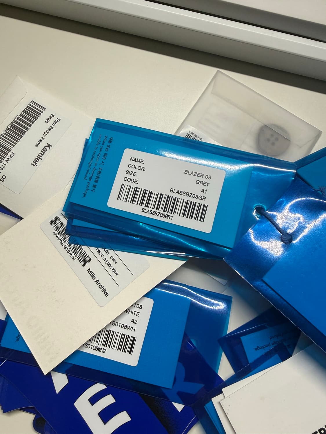 아더에러 tnnn 블레이저 A1 사이즈 상품이미지6