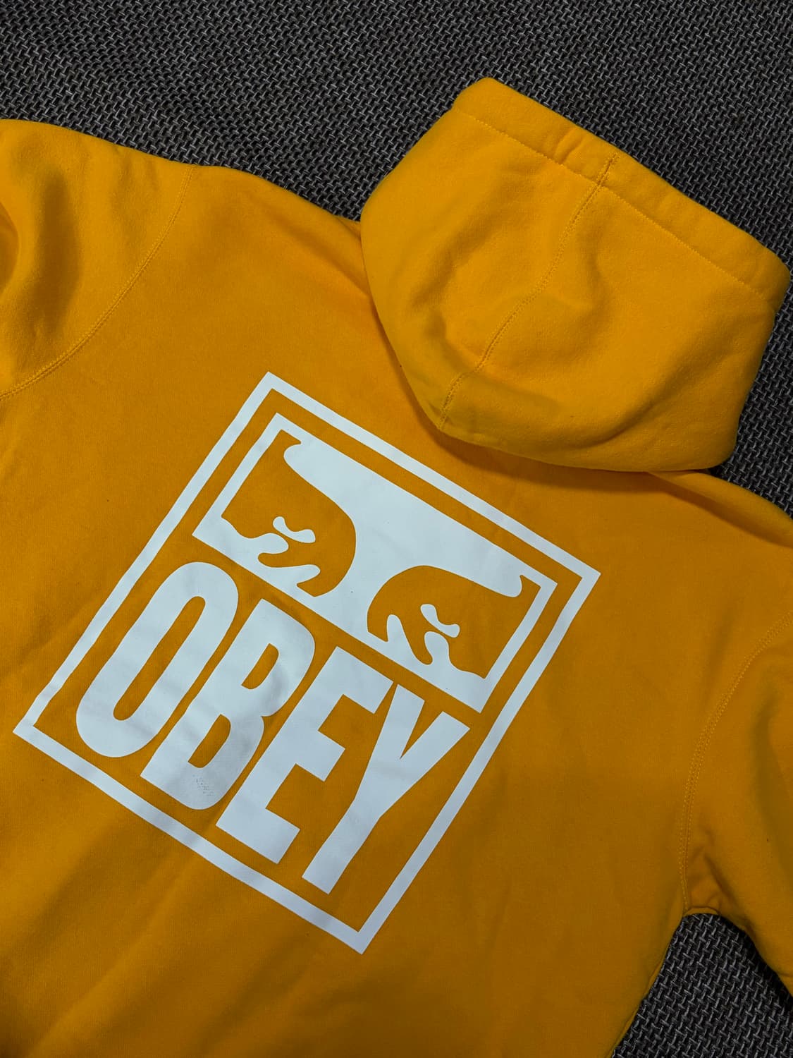 오베이 빅로고 후드티 상품이미지1