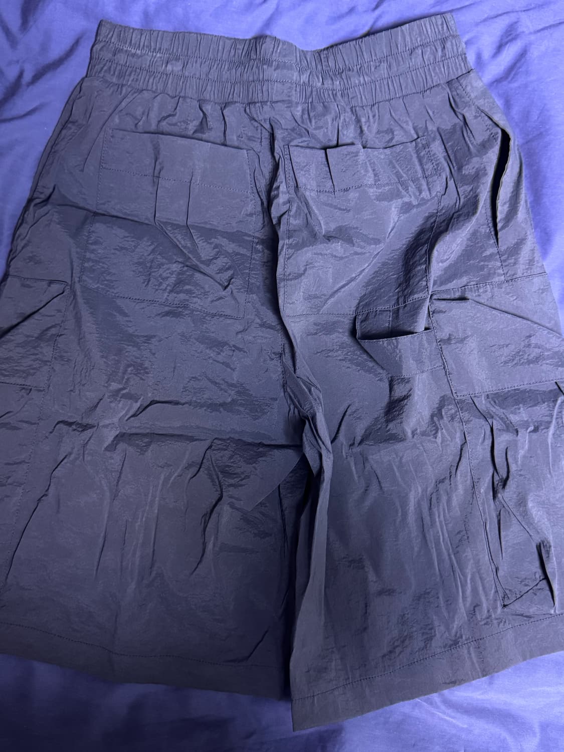 벨리에 시티 트립 하프 팬츠 네이비 S사이즈 상품이미지2