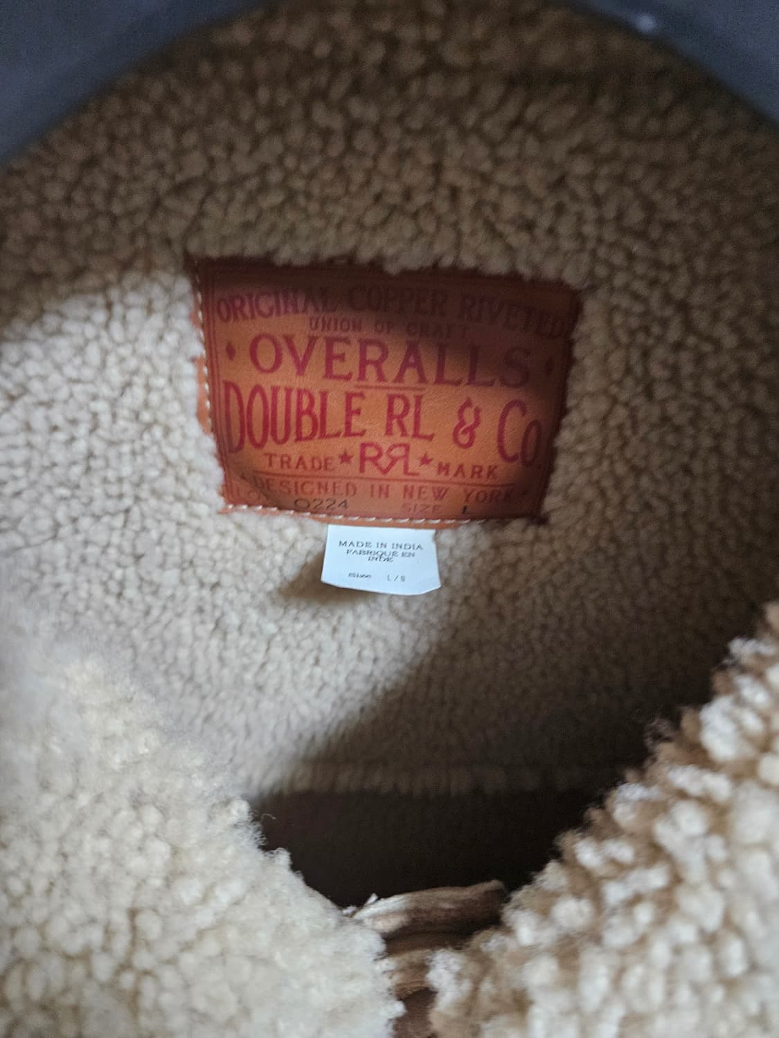 rrl 시어링자켓 L 상품이미지3