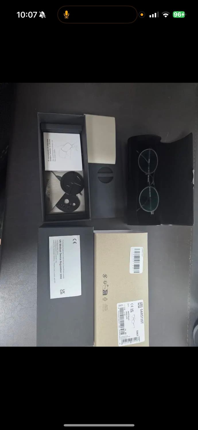 유이치토야마 이르마니 김원중 안경 블랙 상품이미지4