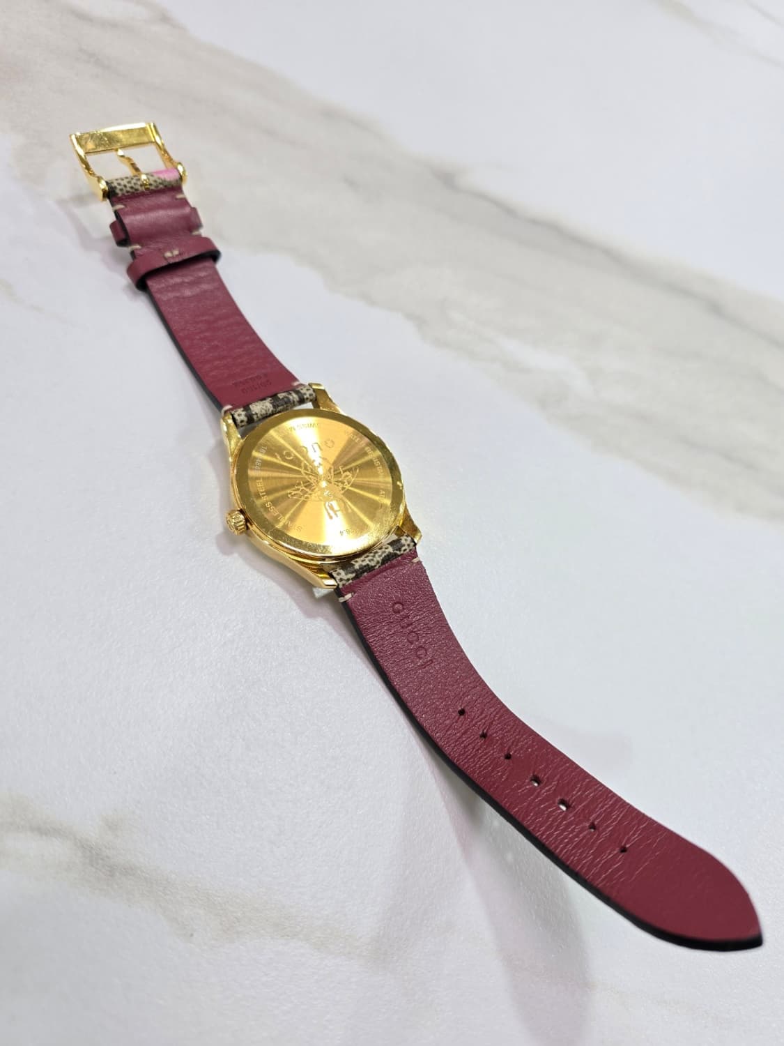 [정품] 구찌 GG 수프림 핑크 블라썸 시계 YA1264038 상품이미지4