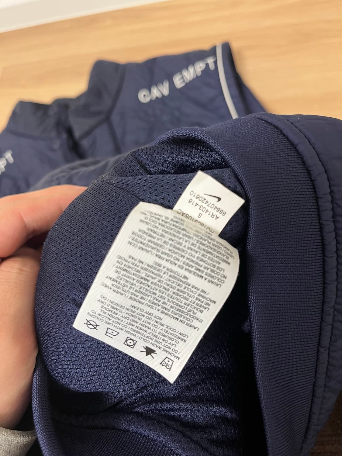 나이키 x 카브엠트 베스트 네이비 S 상품이미지6