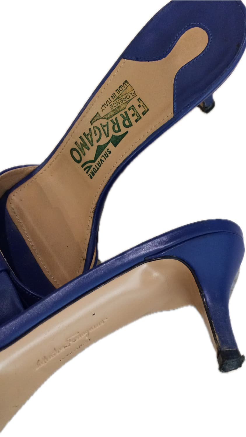 Salvatore Ferragamo 블루 리본 힐 상품이미지3