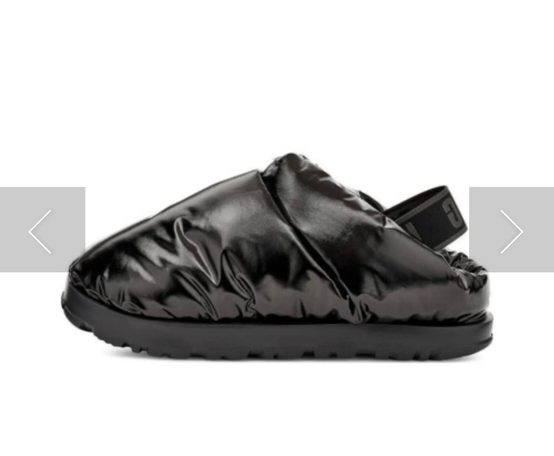 UGG 어그 샤이니 로고 스트랩 슬라이드 패딩 샌들 상품이미지2