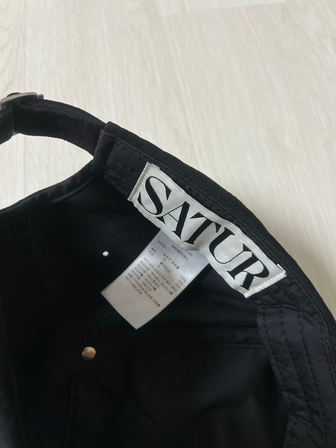 세터 블랙 볼캡 상품이미지3