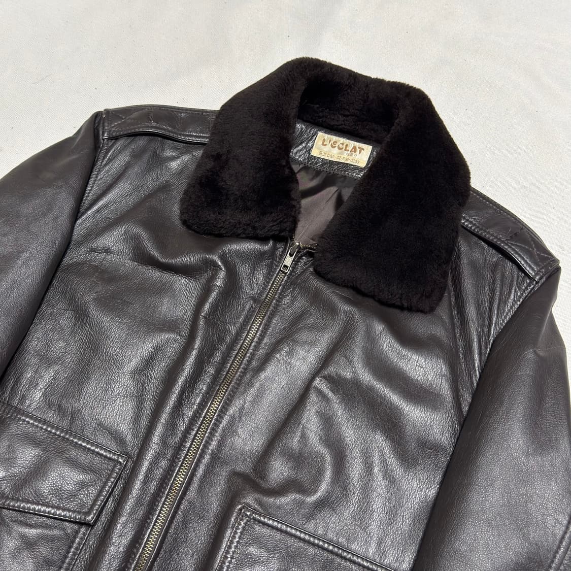 M 레끌라 리얼레더 가죽자켓  상품이미지1