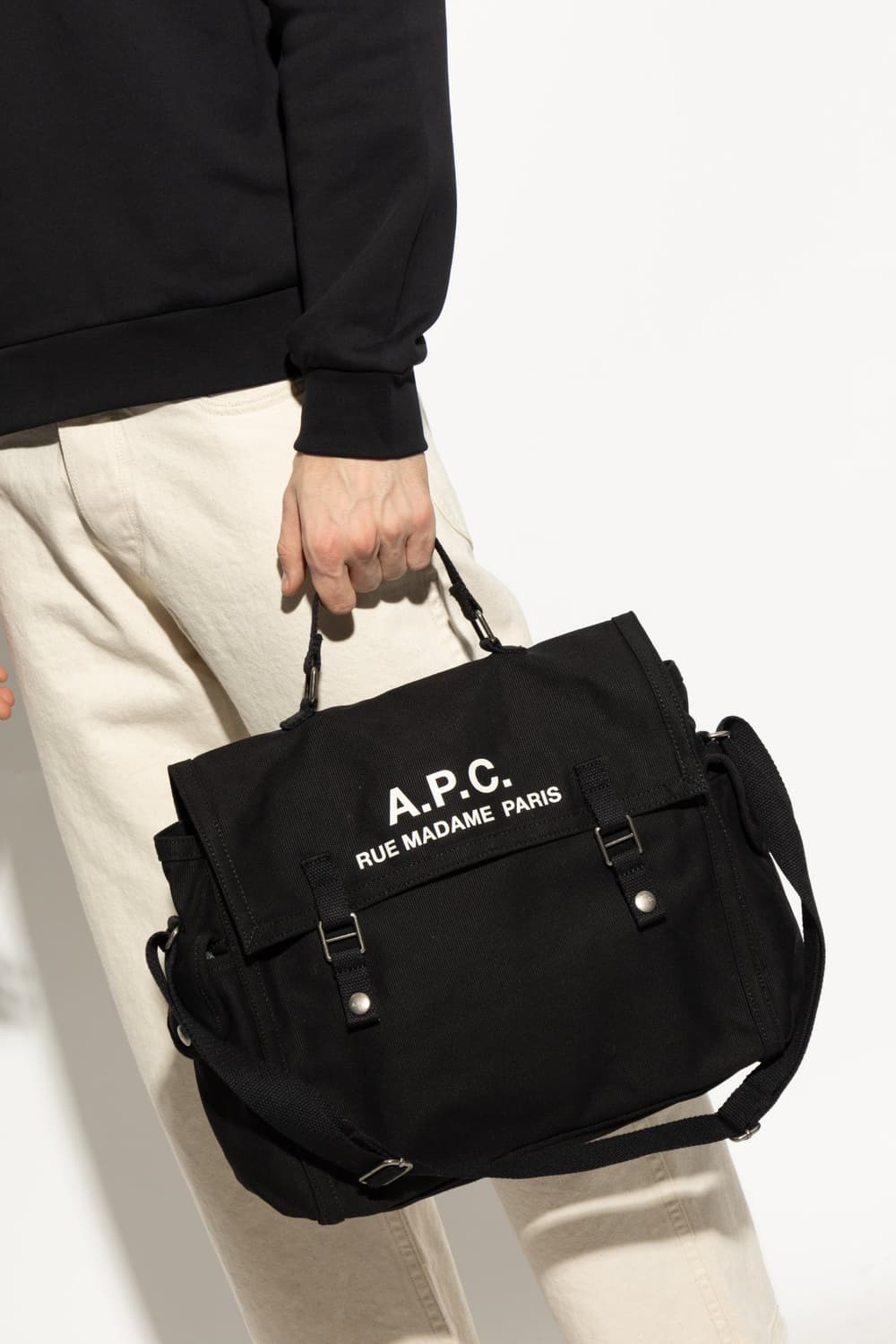 (새상품60%할인)26년 신상 APC 아페쎄 사첼 메신져백 다크 네이비 상품이미지6