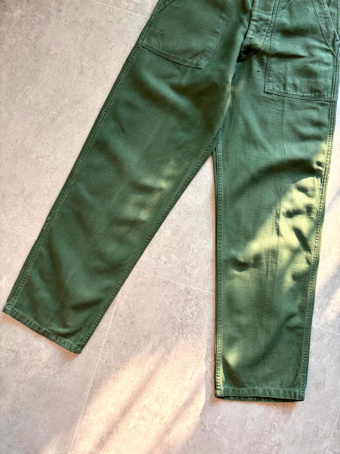 50's 미군 OG 107 퍼티그 팬츠 S(28~29) 초기형 상품이미지2