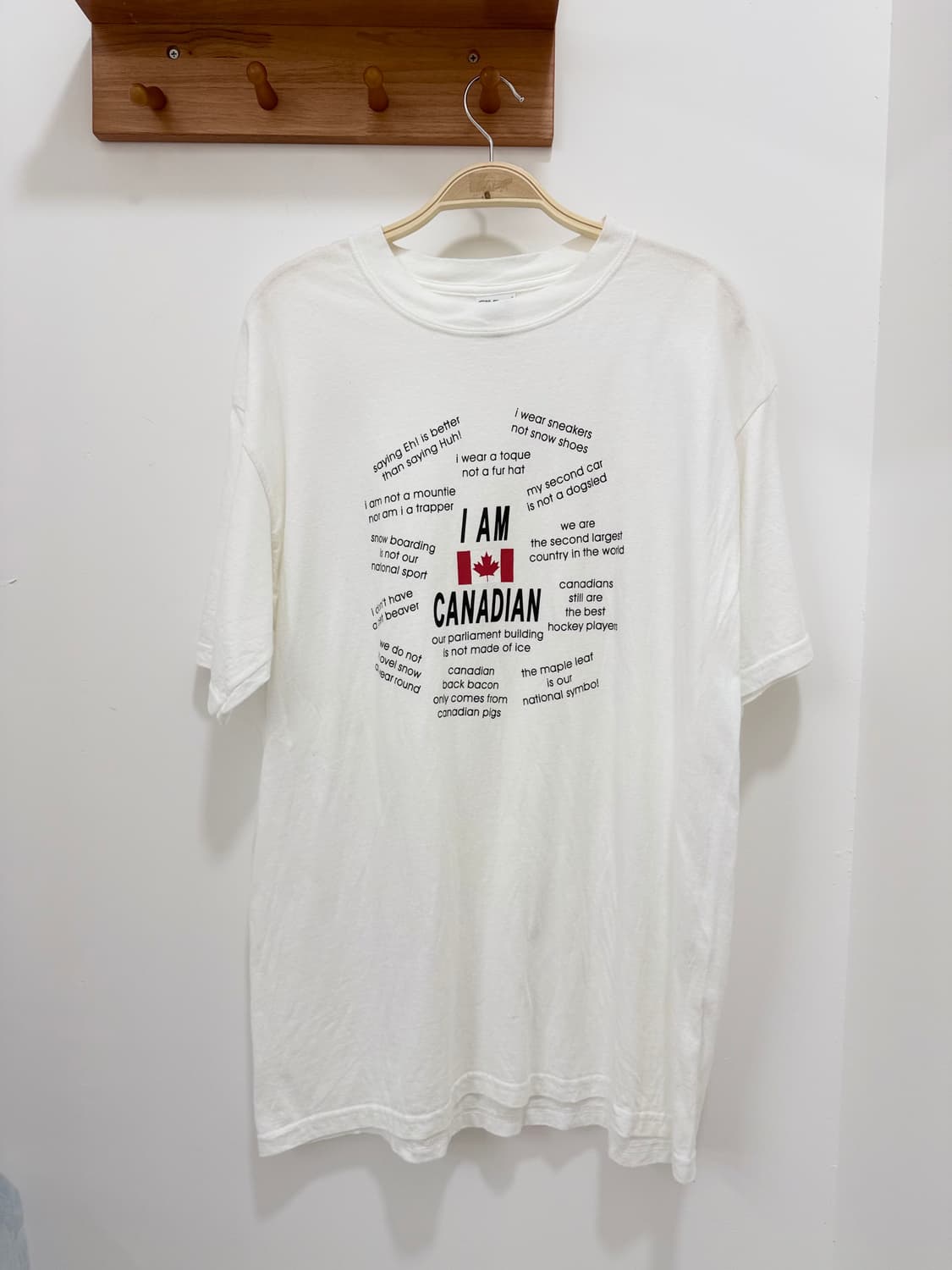 Gildan Heavy Cotton I Am Canadian 티셔츠 상품이미지1