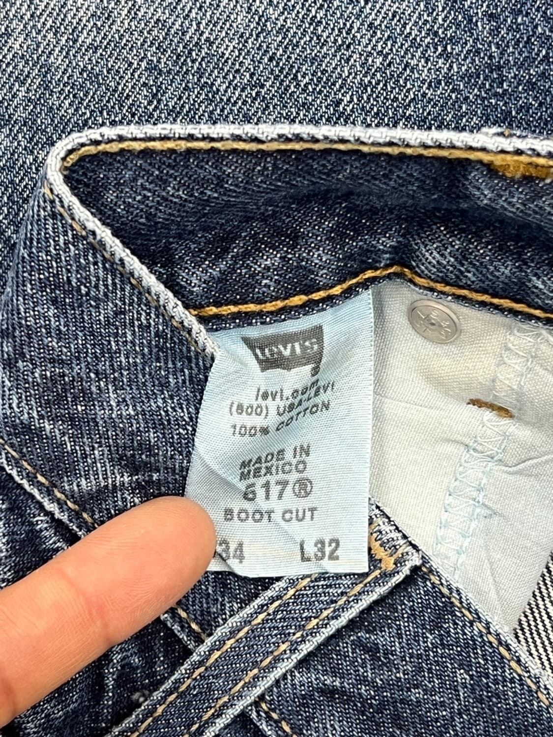 리바이스 00s 517 데님 팬츠 / 33 x 33 상품이미지8