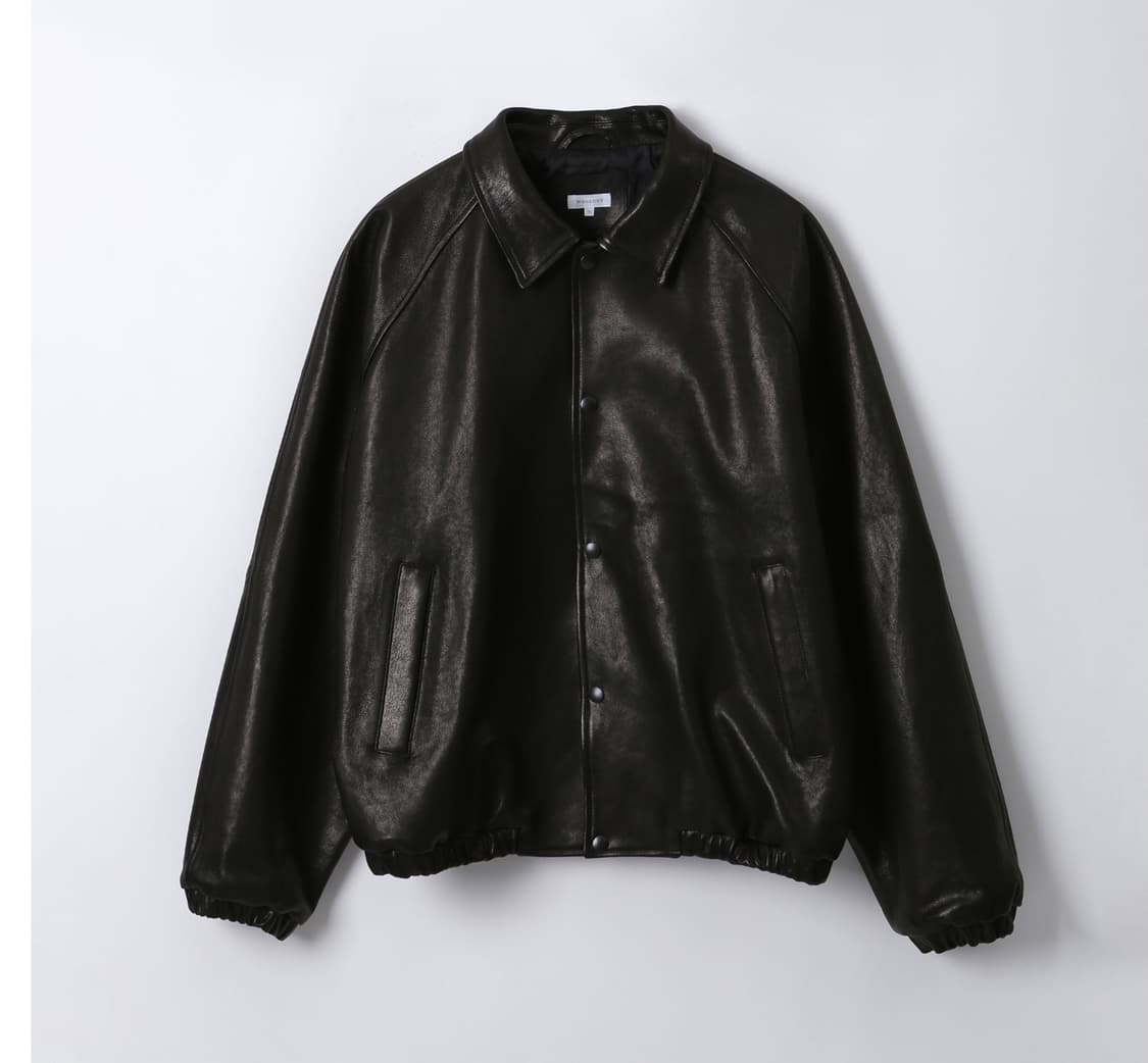 우드비 램 레더 코치 자켓 1사이즈 새제품 판매합니다. 상품이미지1