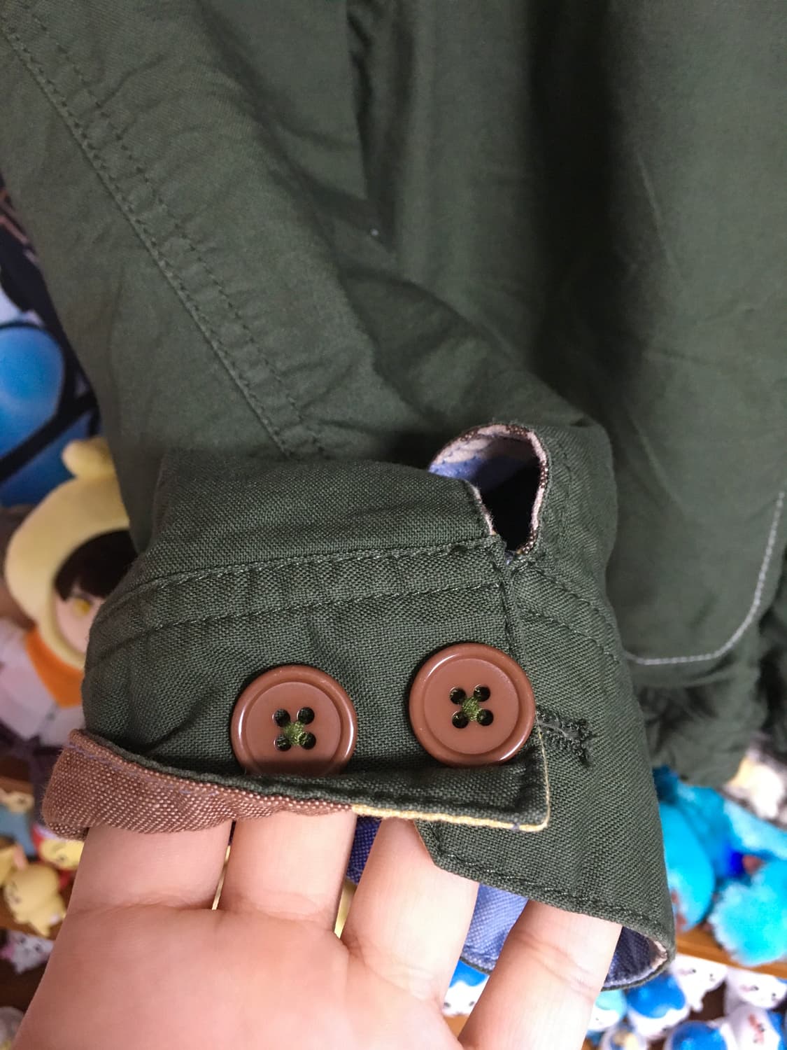 [Vintage] 빈티지 카키 코튼 야상 자켓 khaki jacket 상품이미지2