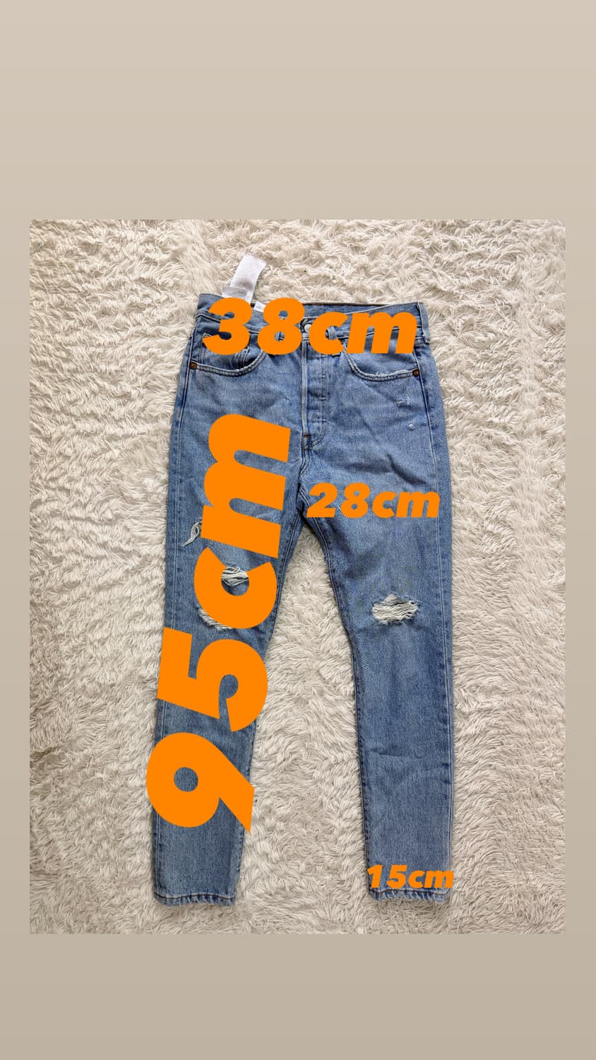 오리지널 메이드 인 USA 빈티지 501® S 스키니 데님 상품이미지2
