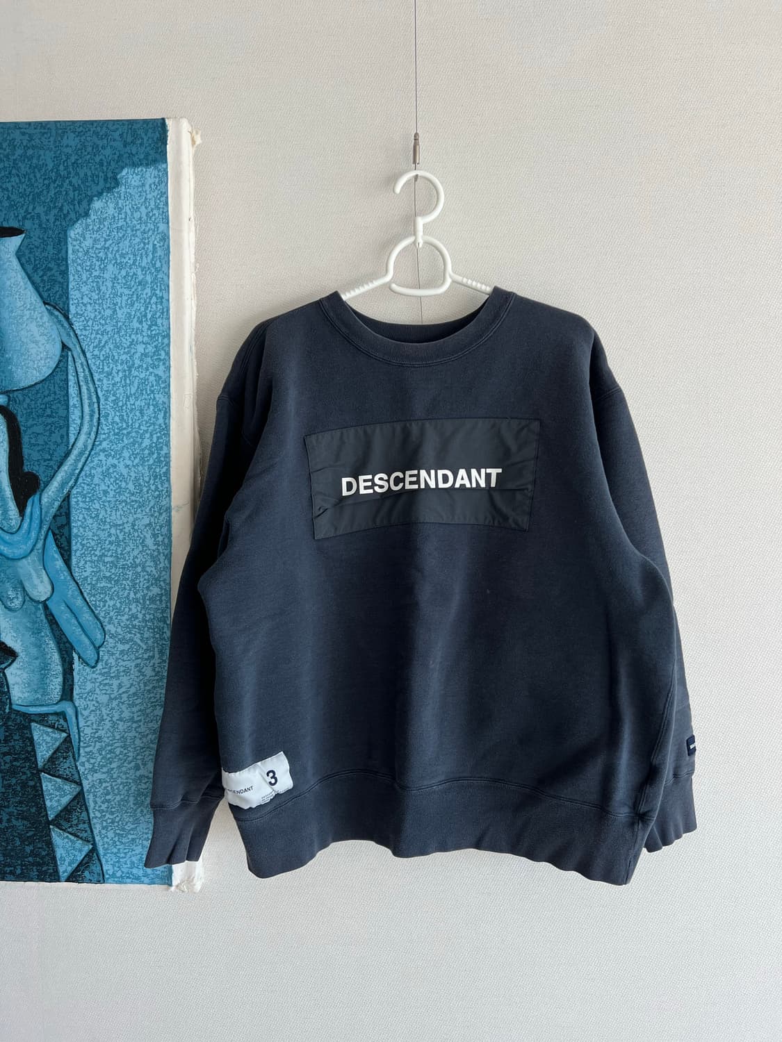 디센던트 오버사이즈 스웻셔츠 맨투맨 3사이즈 상품이미지1