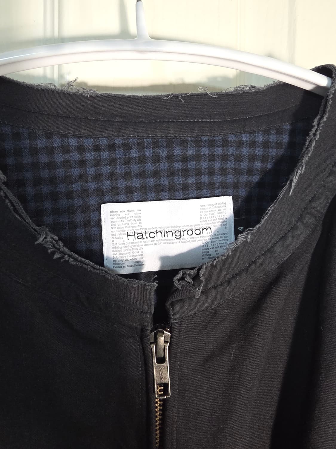 [4] 해칭룸 플라이트 자켓 - 블랙 상품이미지2