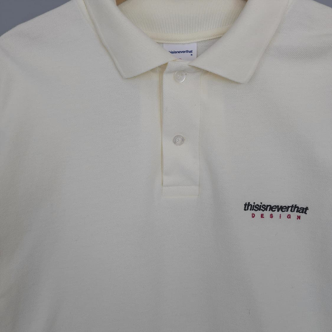 디스이즈네버댓 thisisneverthat 코튼 카라 반팔티셔츠 L 상품이미지2
