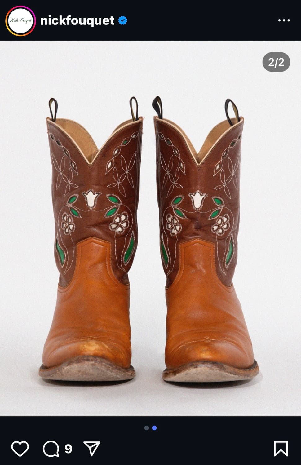 루체스 10d 웨스턴 부츠 핸드메이드 USA 닉푸케 토니라마 레드윙 상품이미지7