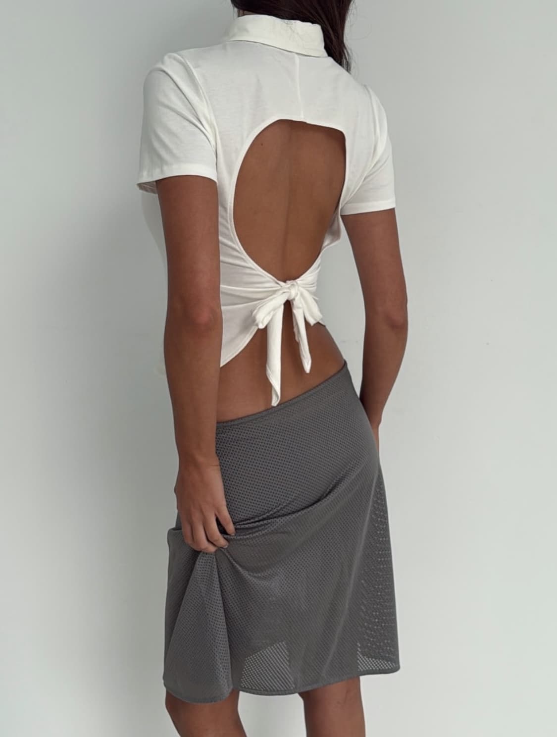 Little Yarn - tammy mesh skirt 상품이미지2