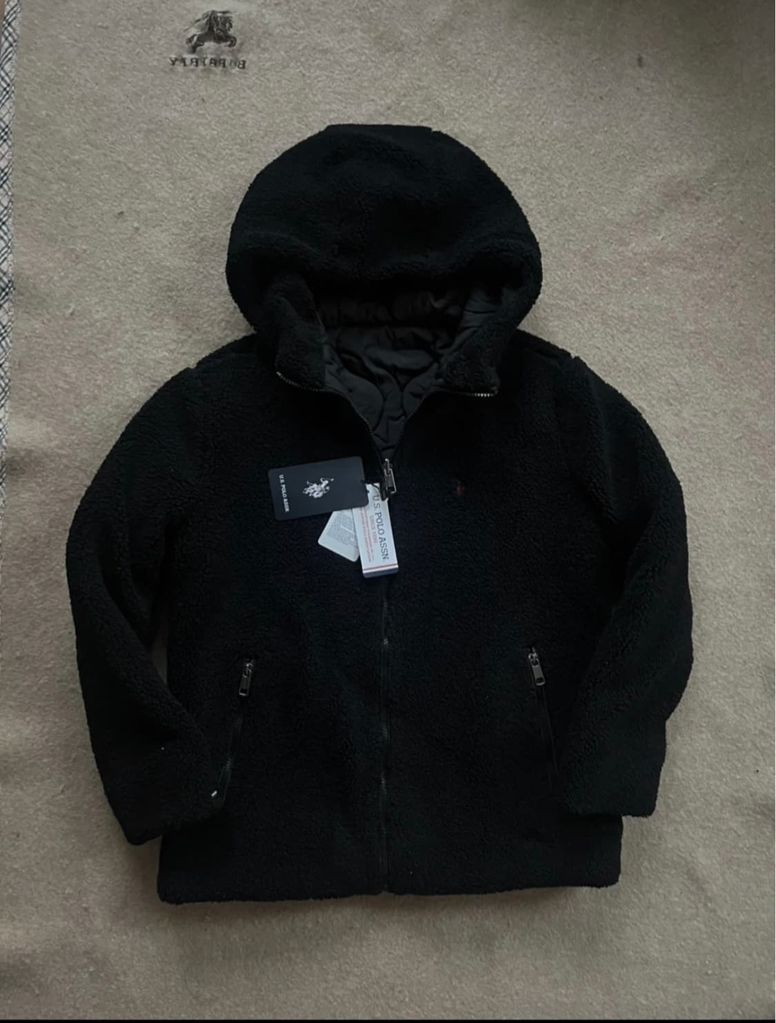 U.S 폴로 양털 후드집업 여자95 상품이미지1