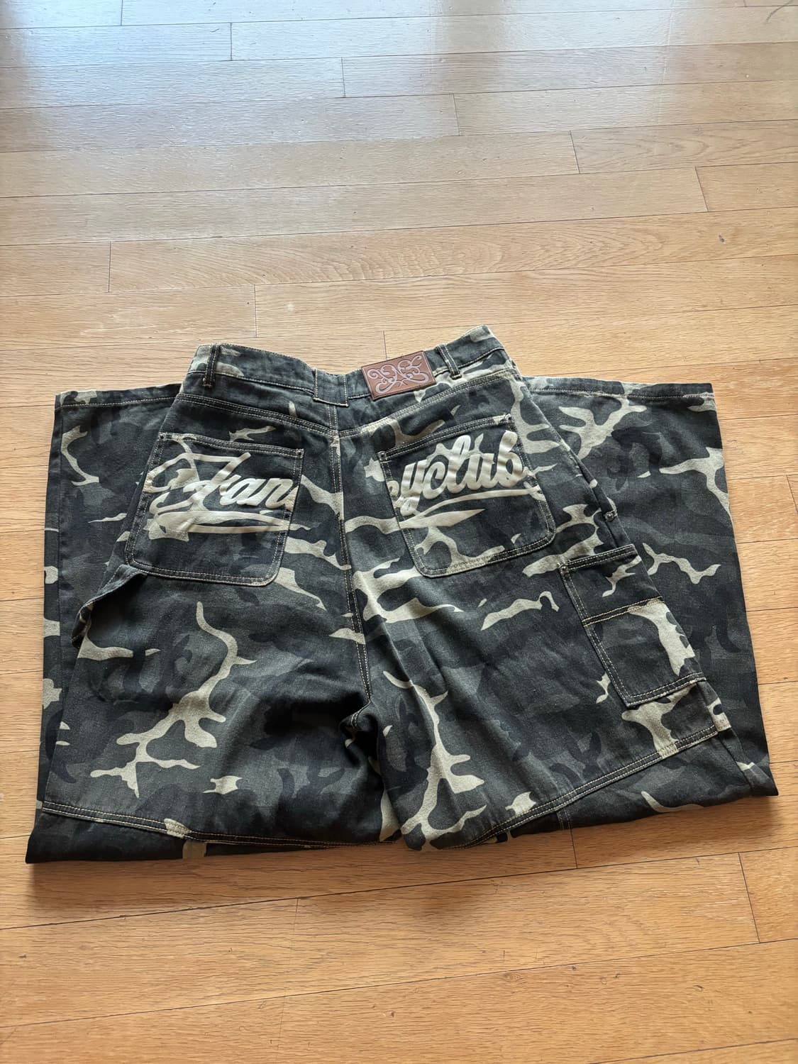 팬시클럽 카펜더 레터링 데님팬츠 (카모) 상품이미지3