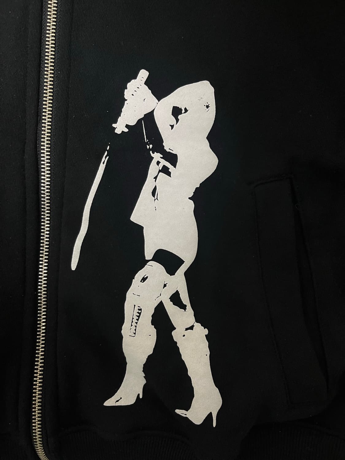 Emew 퍼 후드집업 M 상품이미지3