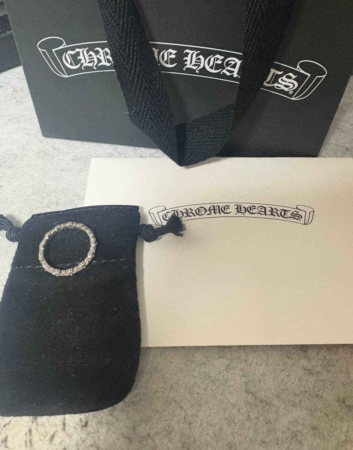 [us9]크롬하츠 타이니밴드링 새상품 상품이미지1