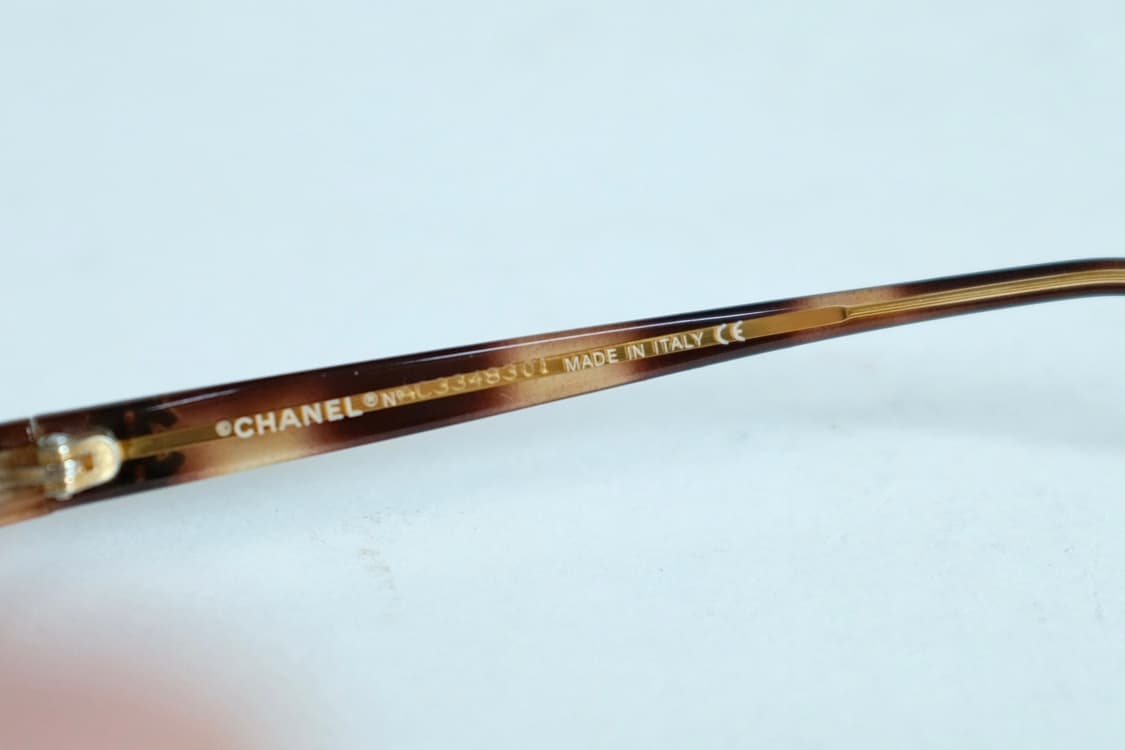 CHANEL 샤넬 금테 안경 상품이미지8